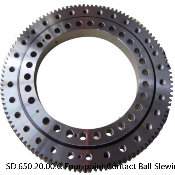 SD.650.20.00.C Four-point Contact Ball Slewing Bearing 434*648*56mm