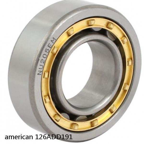 american 126ADD191 SINGLE ROW CYLINDRICAL ROLLER BEARING