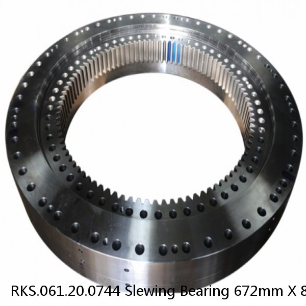 RKS.061.20.0744 Slewing Bearing 672mm X 838.8mm X 56mm